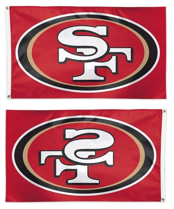 San Francisco 49ers Flag 3x5 Logo heartlandflags