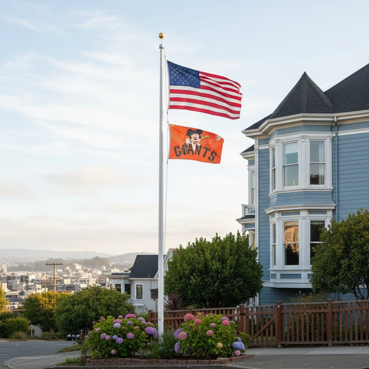 San Francisco Giants Flag 3x5 Mickey Mouse Baseball Disney heartlandflags