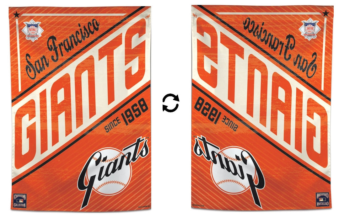 San Francisco Giants Flag Cooperstown Throwback House Banner heartlandflags