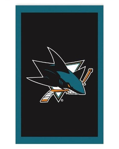 San Jose Sharks 2 Sided NHL Banner heartlandflags