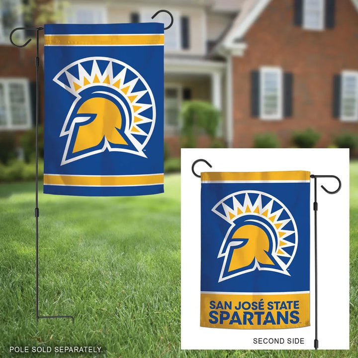 San Jose State Spartans 2 Sided Garden Flag heartlandflags