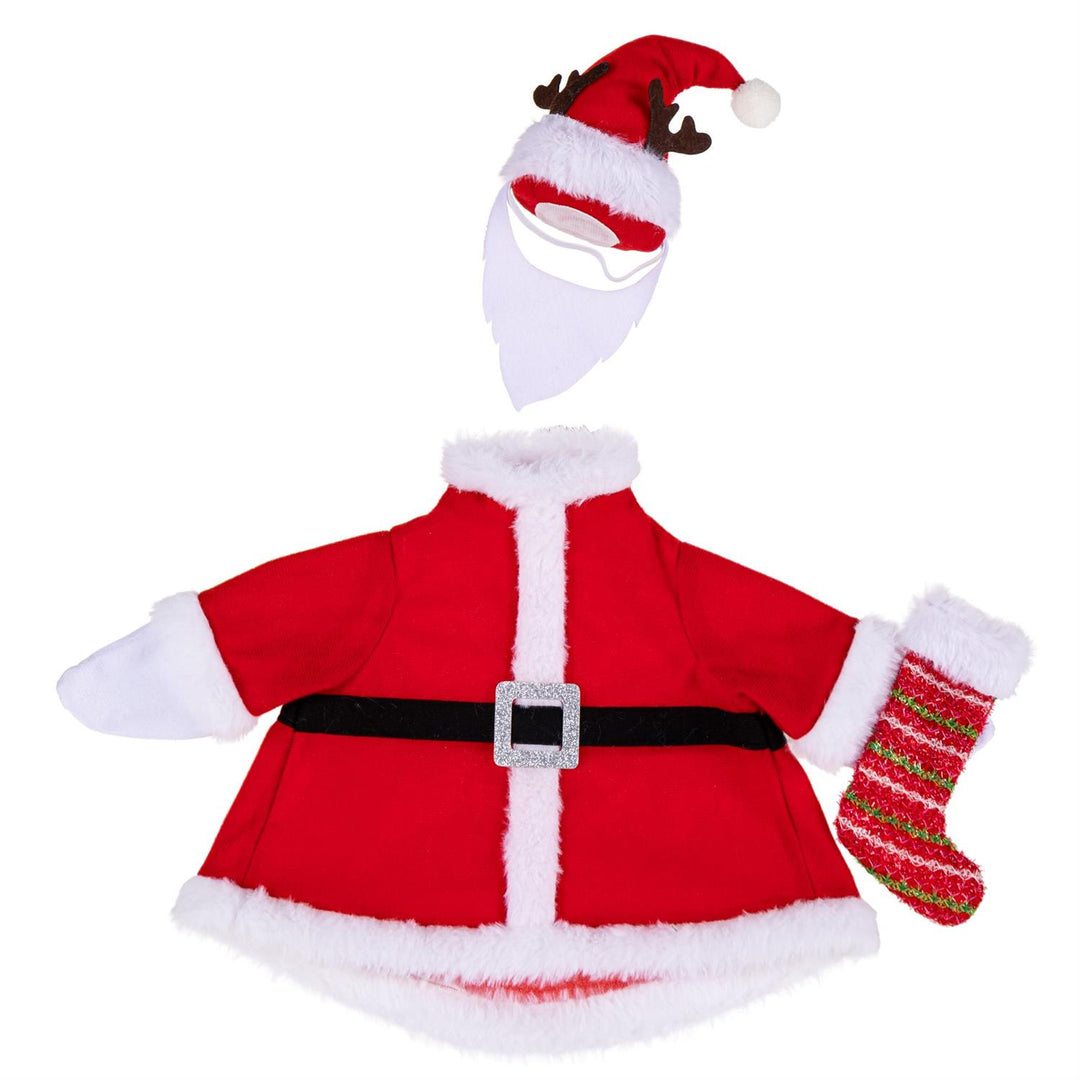 Santa Claus Porch Goose Outfit heartlandflags