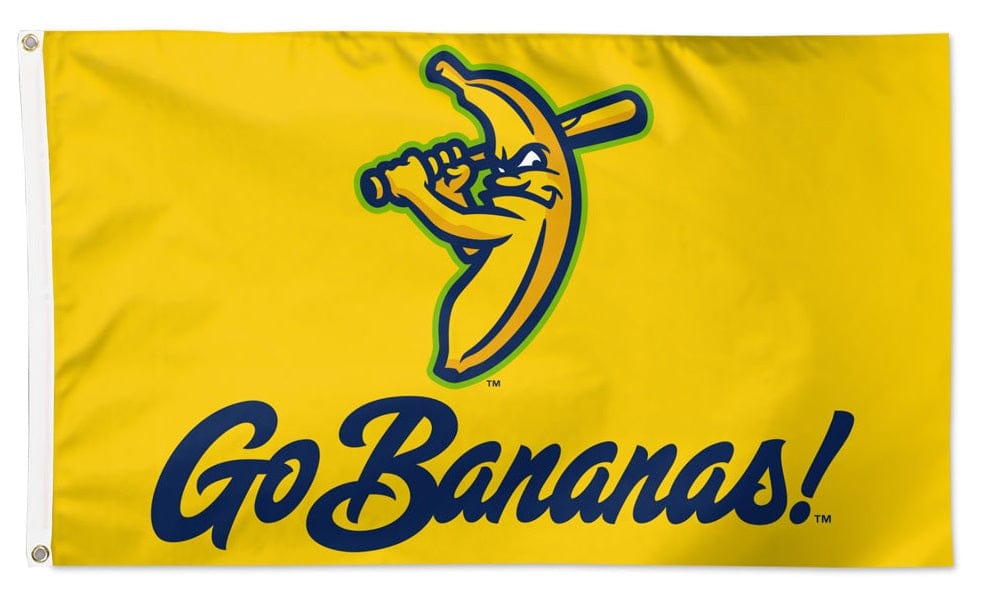 Savannah Bananas Flag 3x5 Go Bananas heartlandflags