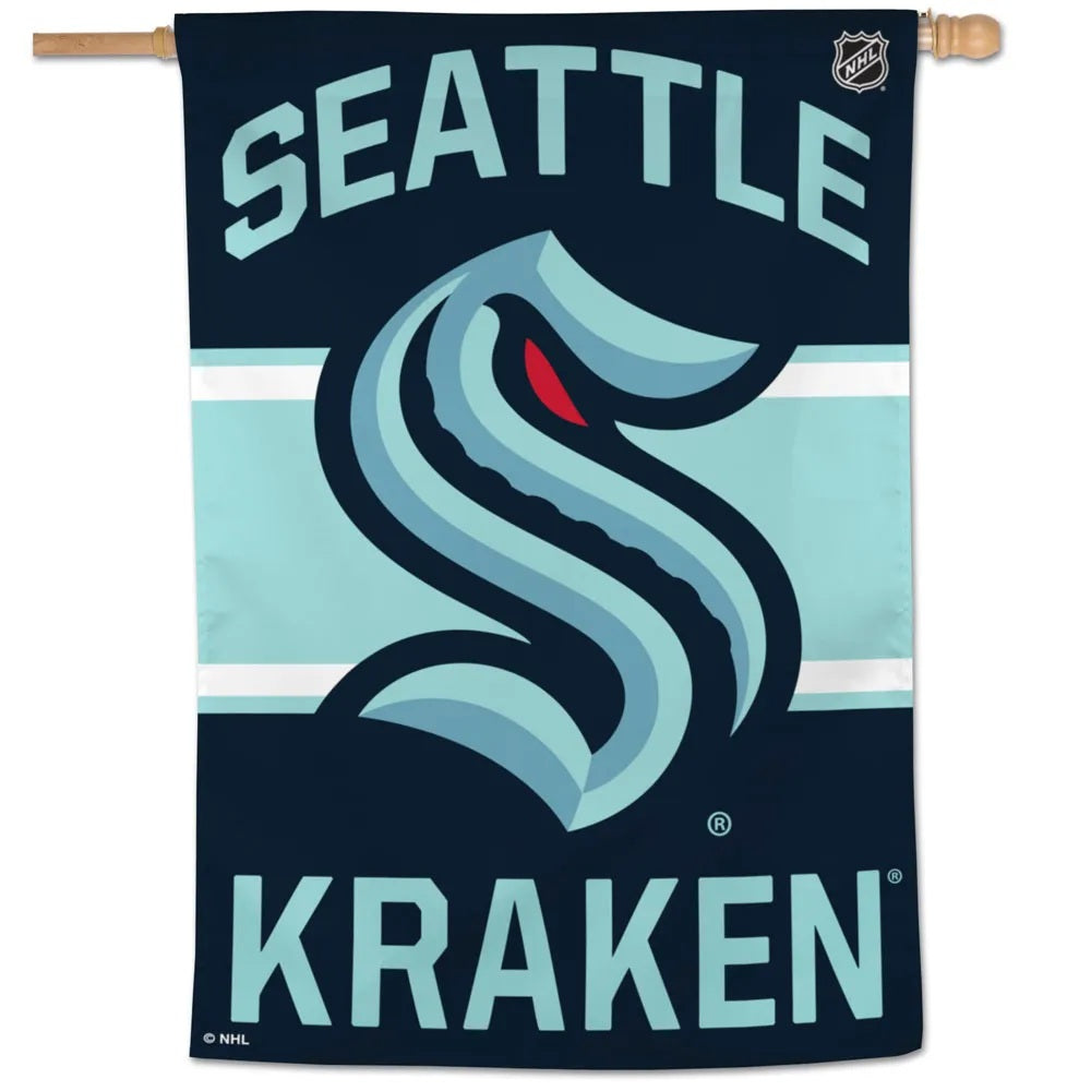 Seattle Kraken Banner Single Sided heartlandflags