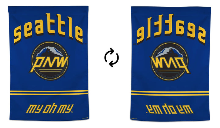 Seattle Mariners Banner City Connect Flag PNW My Oh My heartlandflags