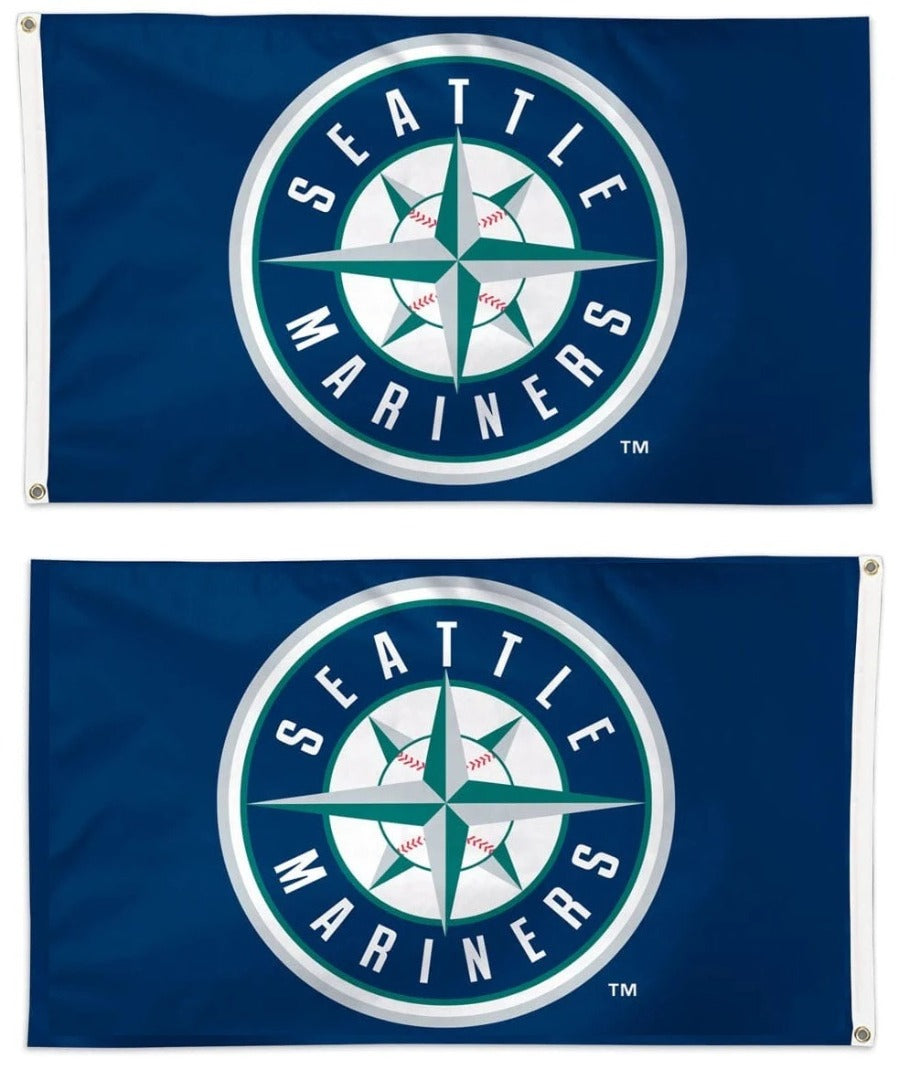Seattle Mariners Flag 3x5 Alternate Logo 2 Sided heartlandflags