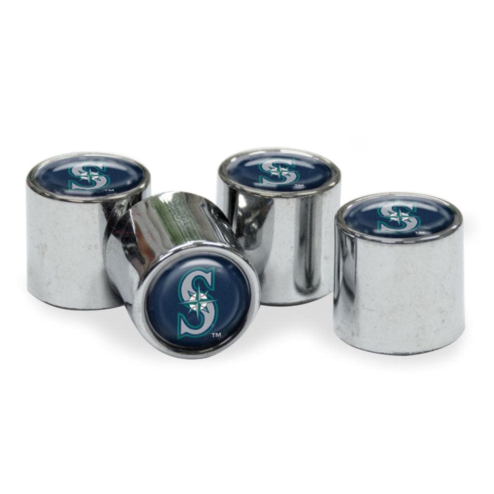 Seattle Mariners Tire Valve Stem Caps 4-Pack heartlandflags