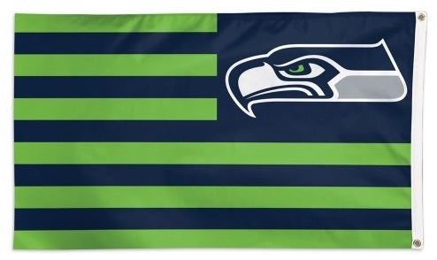 Seattle Seahawks Americana 3x5 Flag heartlandflags