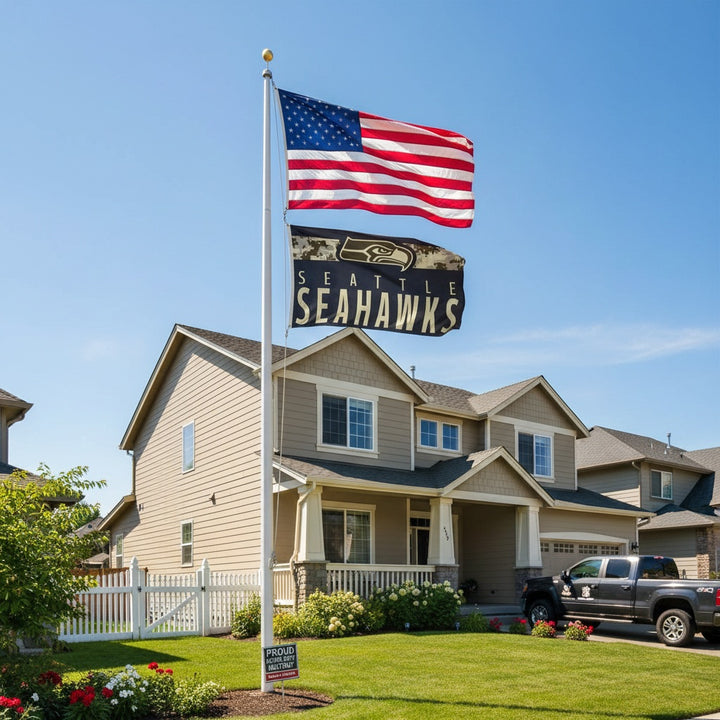 Seattle Seahawks Digi Camo 3x5 Flag heartlandflags