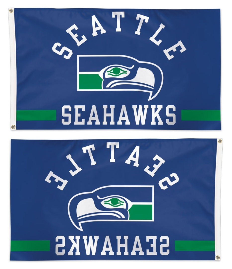 Seattle Seahawks Flag 3x5 Classic Logo heartlandflags