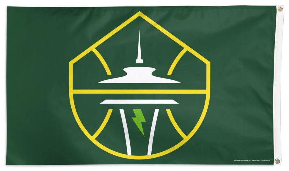 Seattle Storm Flag 3x5 Logo heartlandflags