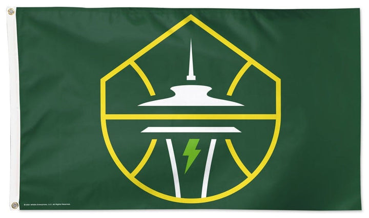 Seattle Storm Flag 3x5 Logo heartlandflags