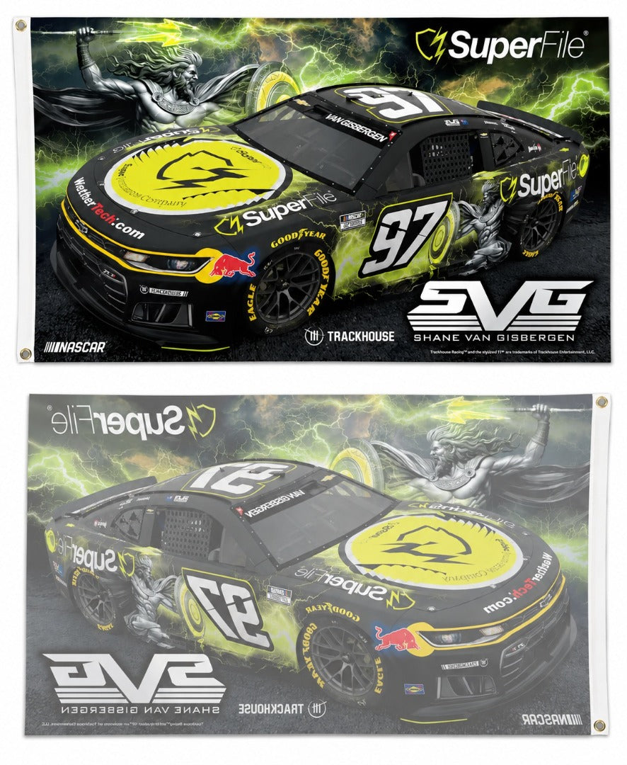 Shane Van Gisbergen SuperFile 3x5 Flag heartlandflags