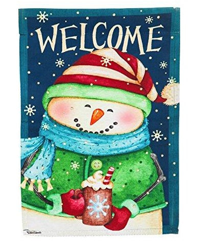 Snow Country 2 Sided Welcome Banner heartlandflags