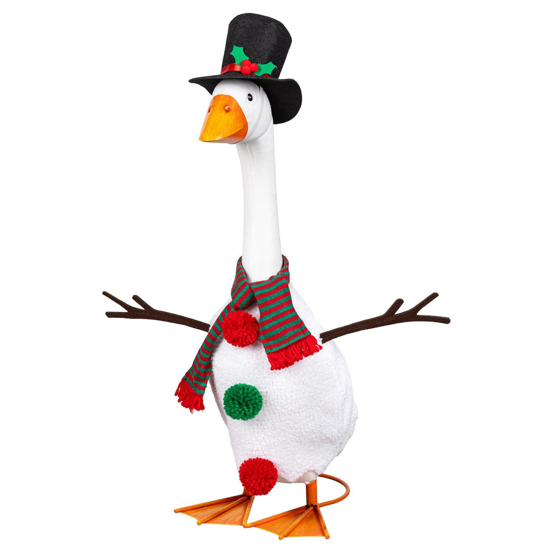 Snowman Porch Goose Outfit heartlandflags