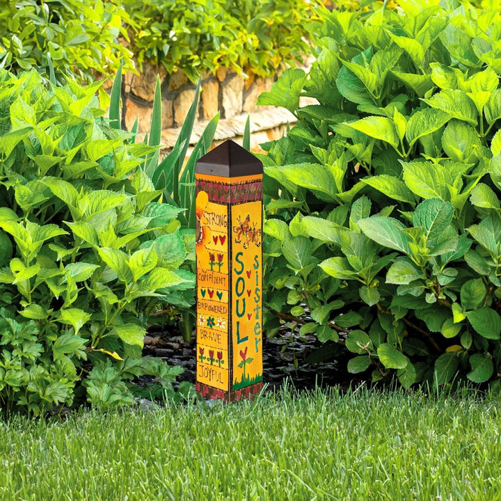 Soul Sister Art Pole 20 Inches Tall heartlandflags