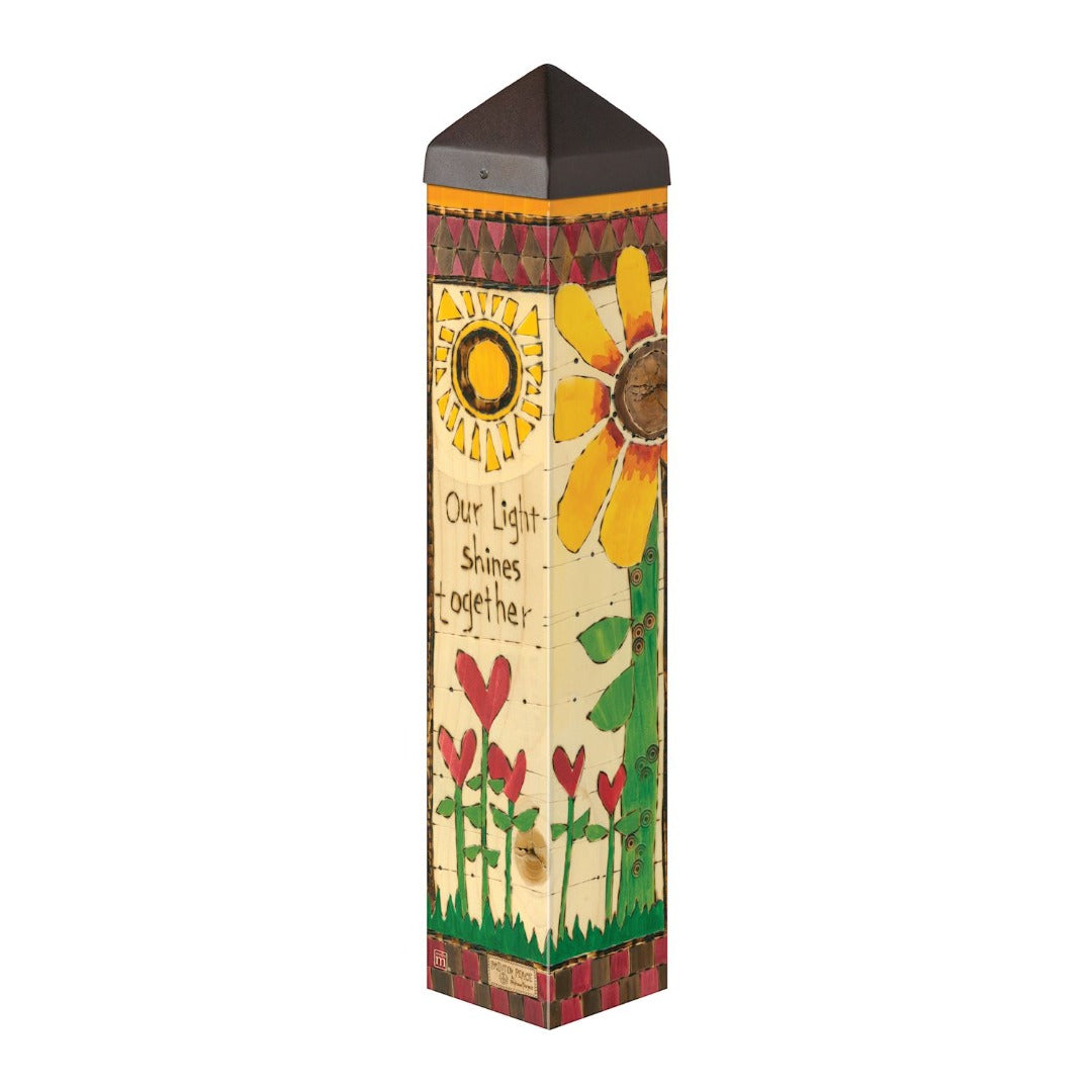 Soul Sister Art Pole 20 Inches Tall heartlandflags