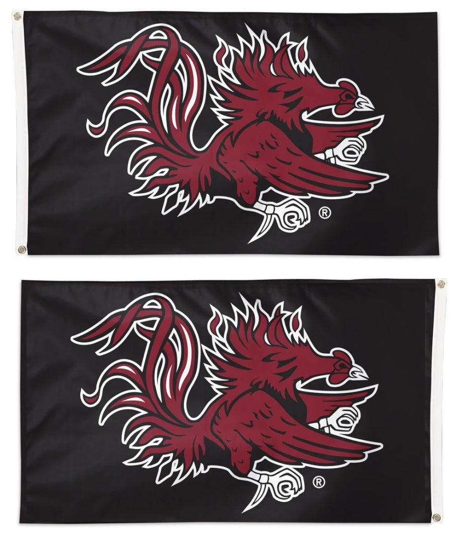 South Carolina 2 Sided 3x5 Black Flag heartlandflags