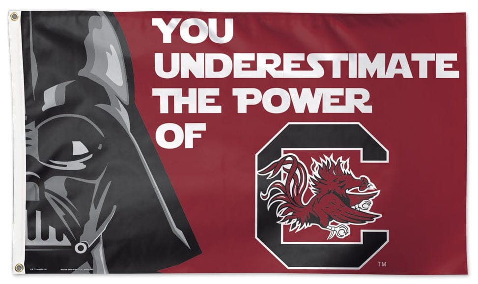 South Carolina Gamecocks Flag 3x5 Star Wars Underestimate heartlandflags