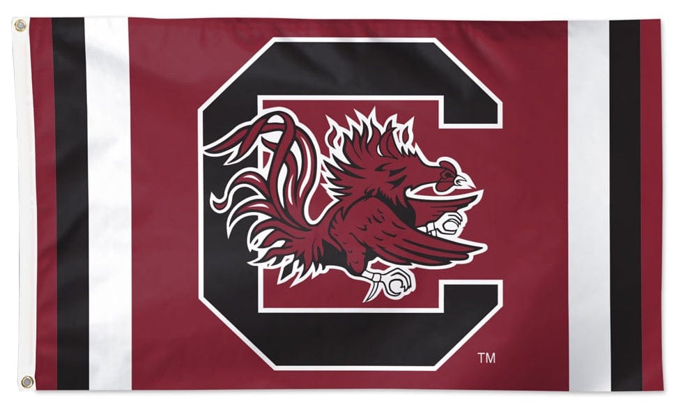 South Carolina Gamecocks Flag 3x5 Vertical Stripes heartlandflags