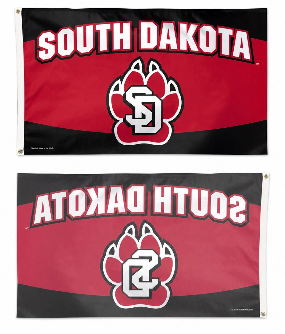 South Dakota Coyotes 3x5 Flag heartlandflags