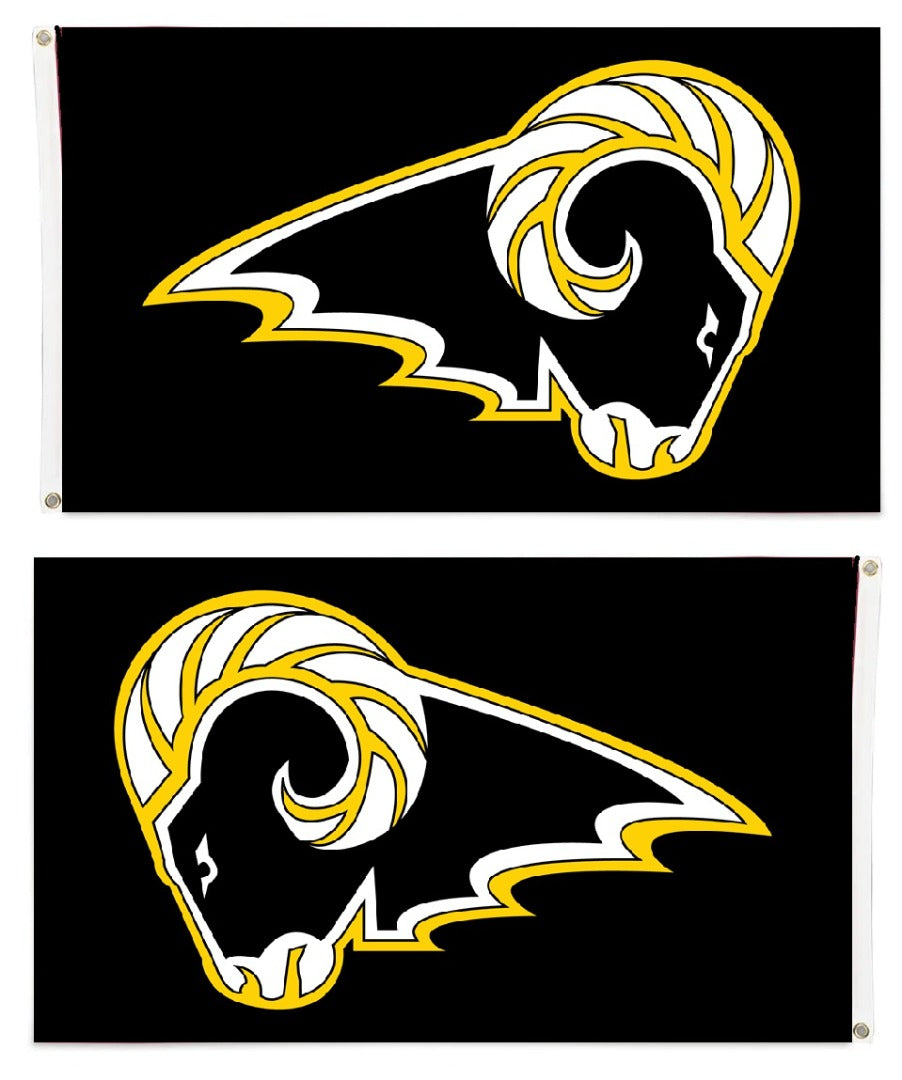 Army Rams Flag Southeast Polk Rams 3x5 Flag - Fast Free Shipping