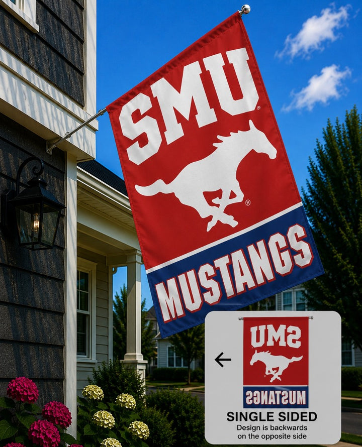 Southern Methodist University Banner SMU heartlandflags