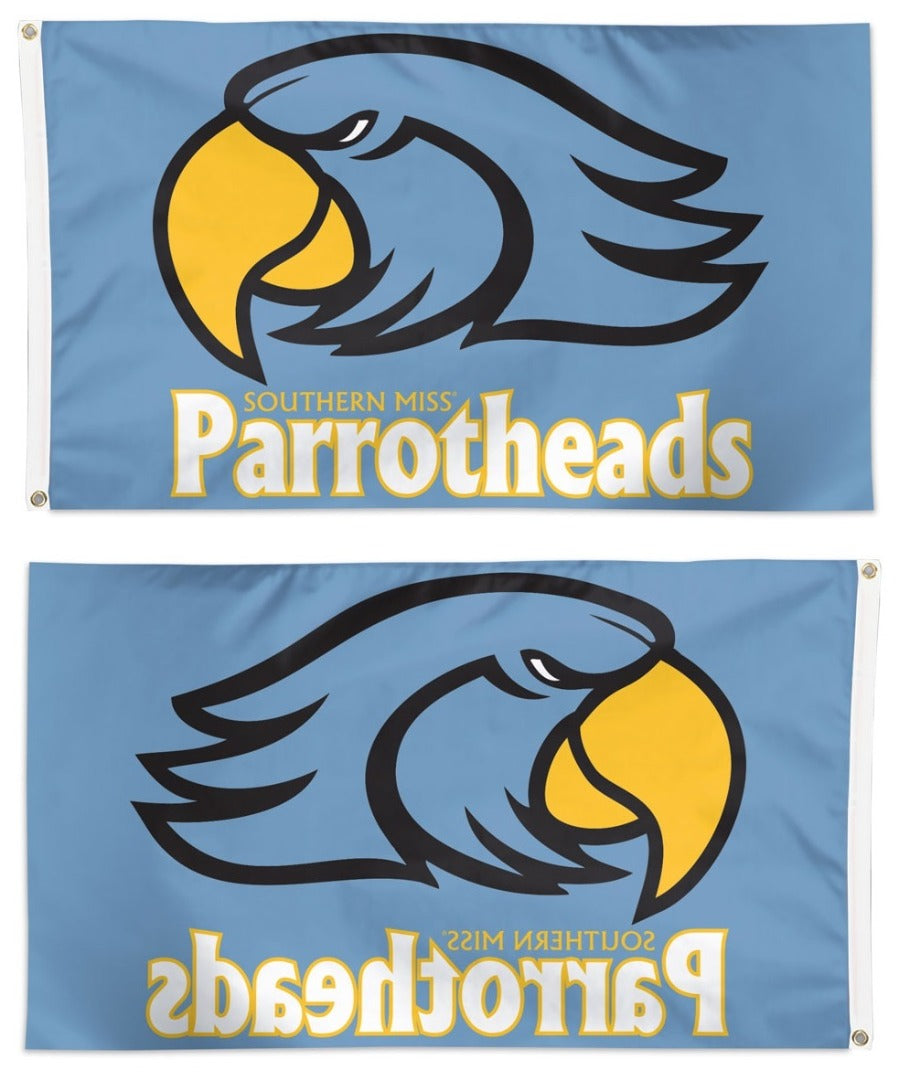 Southern Miss Flag 3x5 Parrotheads Logo heartlandflags