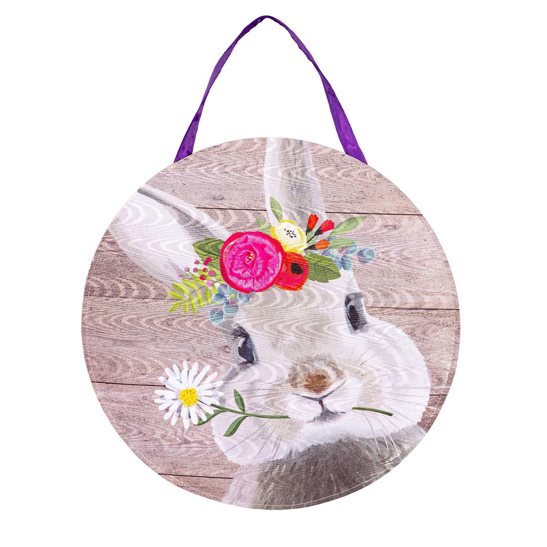 Spring Bunny Door Decoration heartlandflags