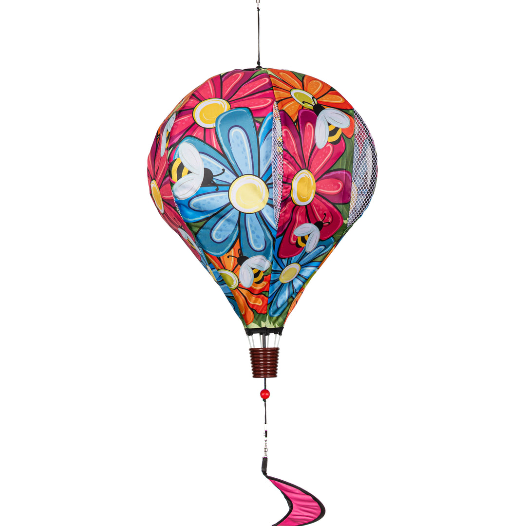 Spring Floral Balloon Spinner heartlandflags