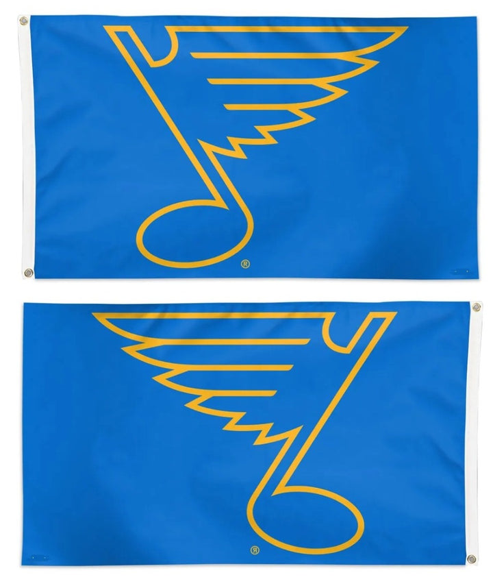 St Louis Blues 3x5 Flag New Logo Blue heartlandflags