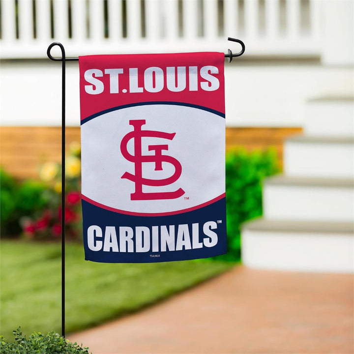 St Louis Cardinals 2 Sided Garden Flag heartlandflags