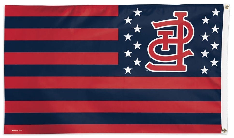 St Louis Cardinals Flag 3x5 Americana Stars and Stripes heartlandflags