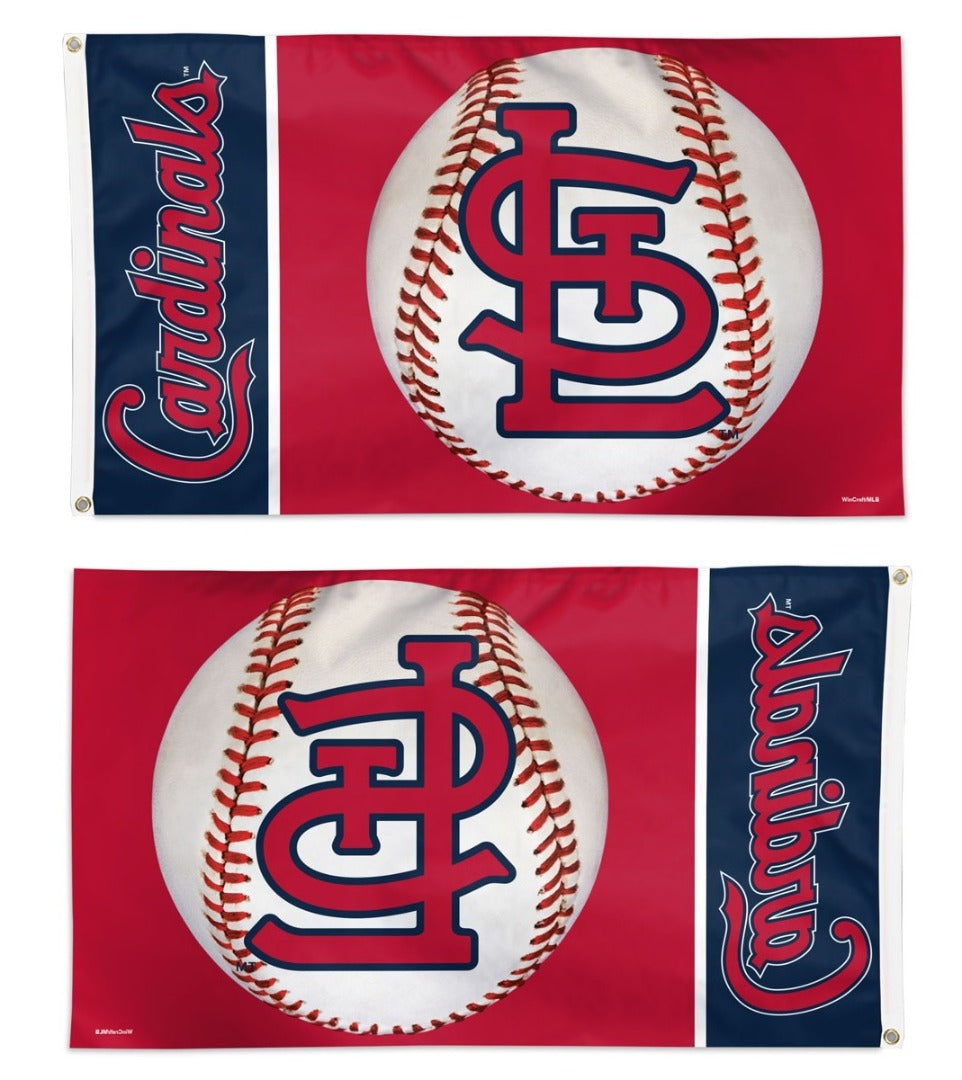 St Louis Cardinals Flag 3x5 Baseball Logo heartlandflags