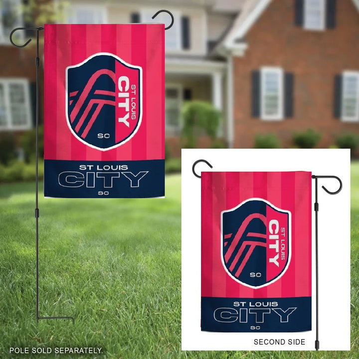 St Louis City Embroidered Garden Flag 2 Sided heartlandflags