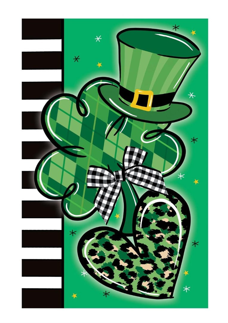 St Patrick's Trio 2 Sided Banner heartlandflags