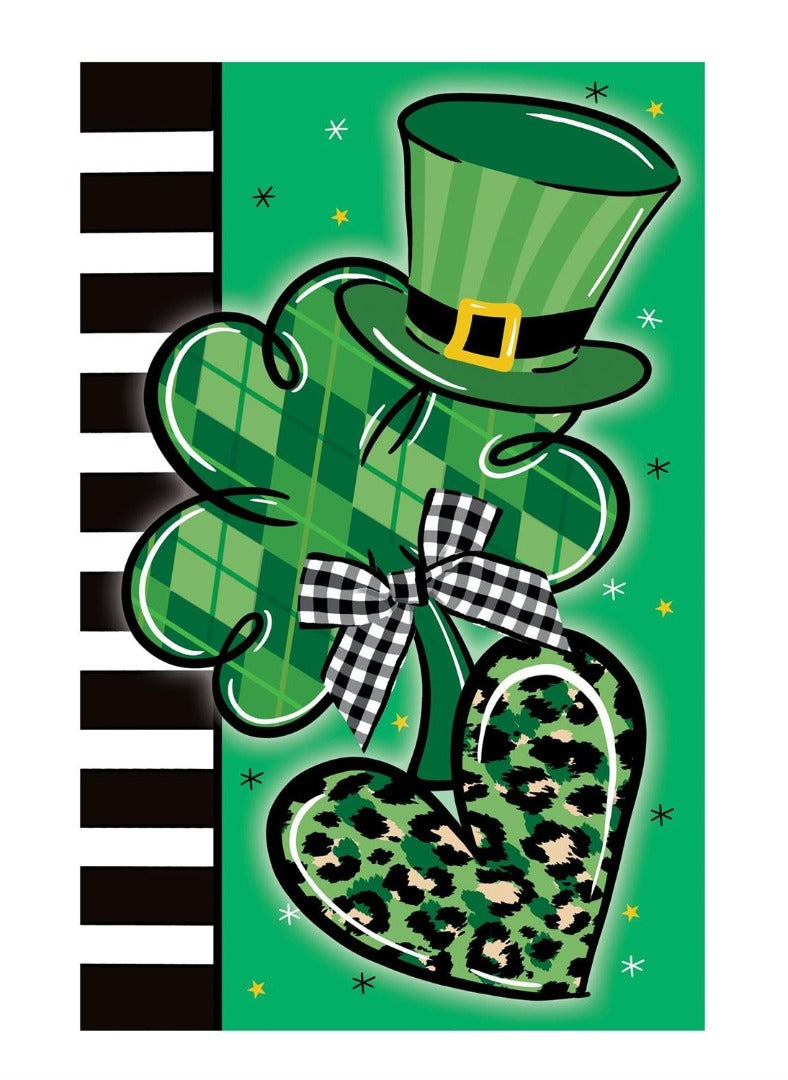 St. Patrick's Trio 2 Sided Garden Flag heartlandflags