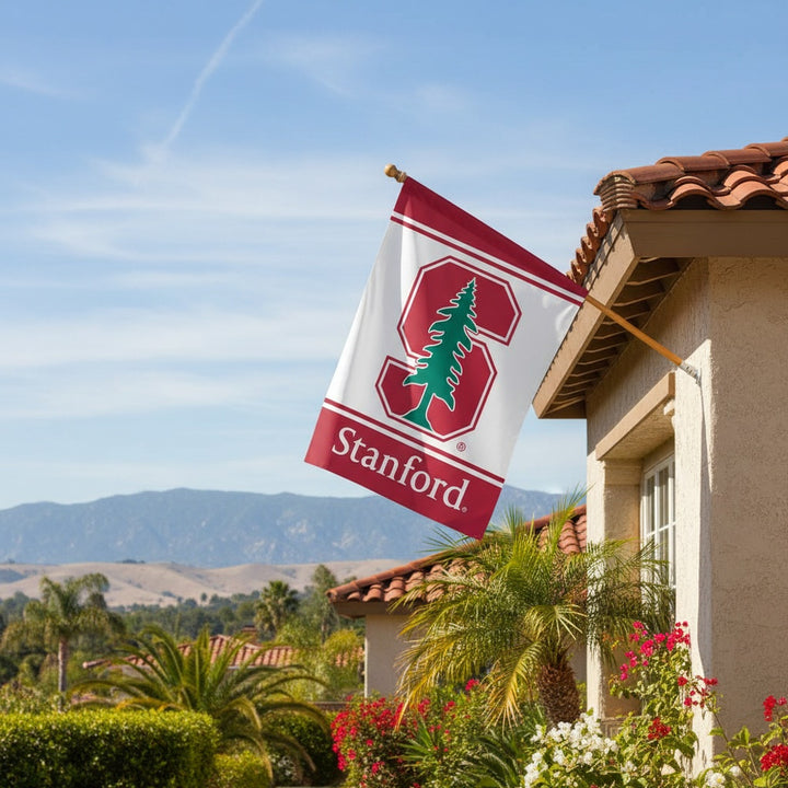Stanford University Flag Vertical House Banner heartlandflags