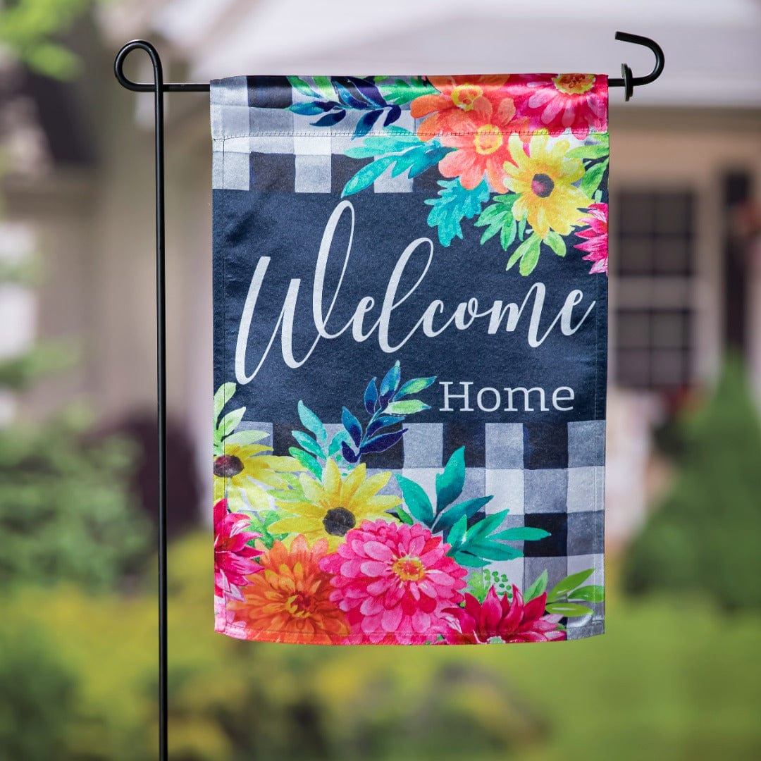 Summer Bloom Garden Flag 2 Sided Welcome Home heartlandflags