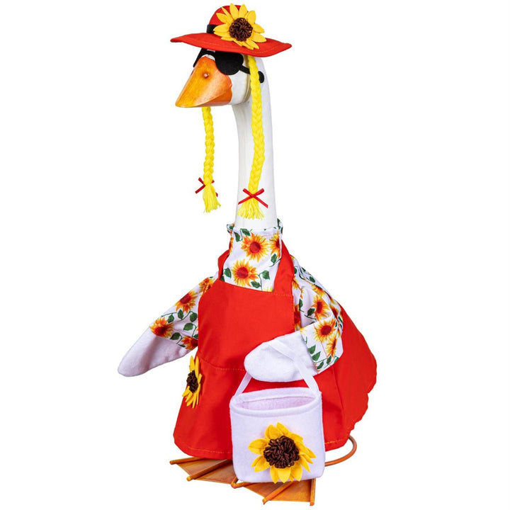 Sunflower Dress Porch Goose Outfit heartlandflags