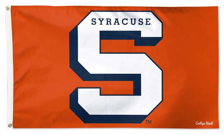 Syracuse University Flag 3x5 Throwback Logo heartlandflags