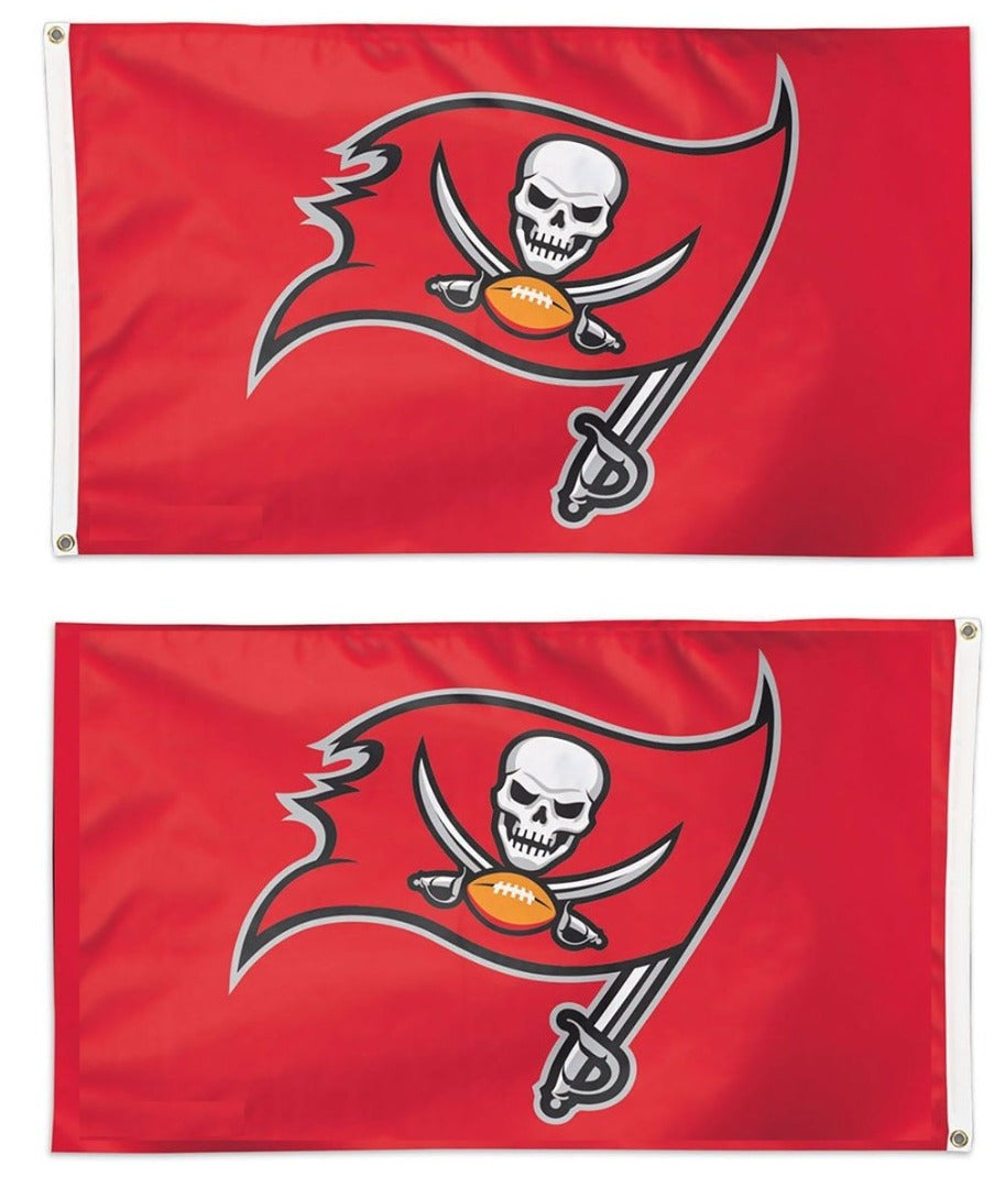 Tampa Bay Buccaneers 2x3 Flag - Official Double-Sided Outdoor Flag heartlandflags