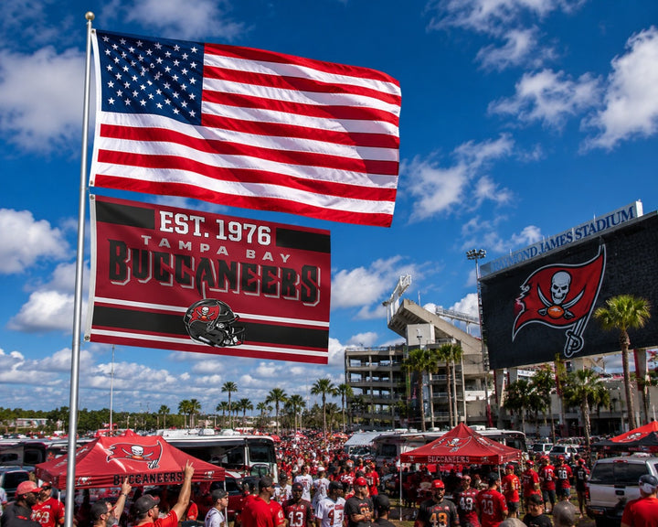 Tampa Bay Buccaneers Est 1976 Flag 3x5 heartlandflags