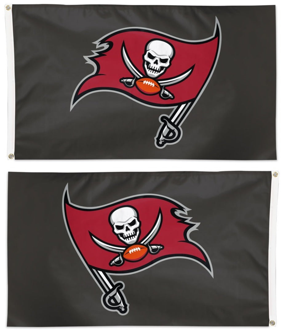 Tampa Bay Buccaneers Flag 3x5 Brown heartlandflags