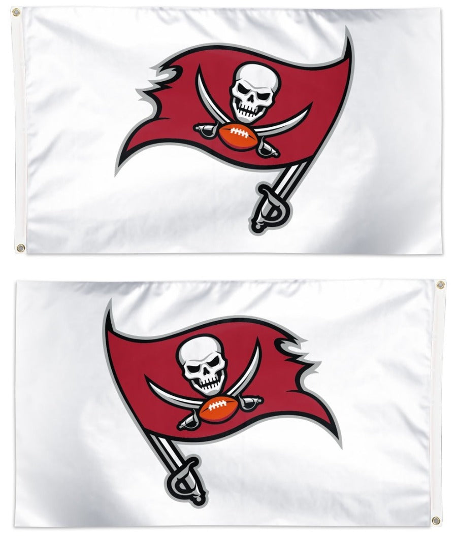 Tampa Bay Buccaneers Flag 3x5 White heartlandflags