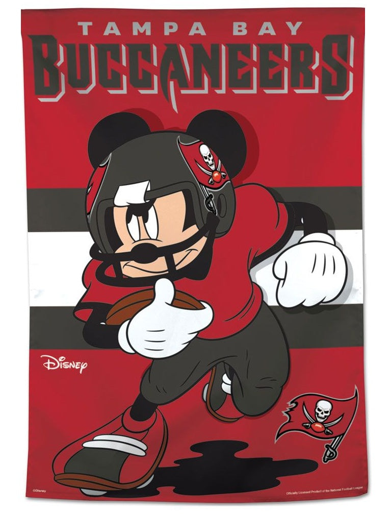 Tampa Bay Buccaneers Flag Mickey Mouse Football House Banner heartlandflags