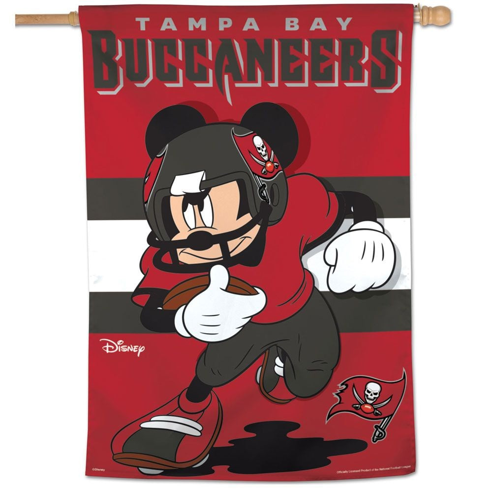 Tampa Bay Buccaneers Flag Mickey Mouse Football House Banner heartlandflags