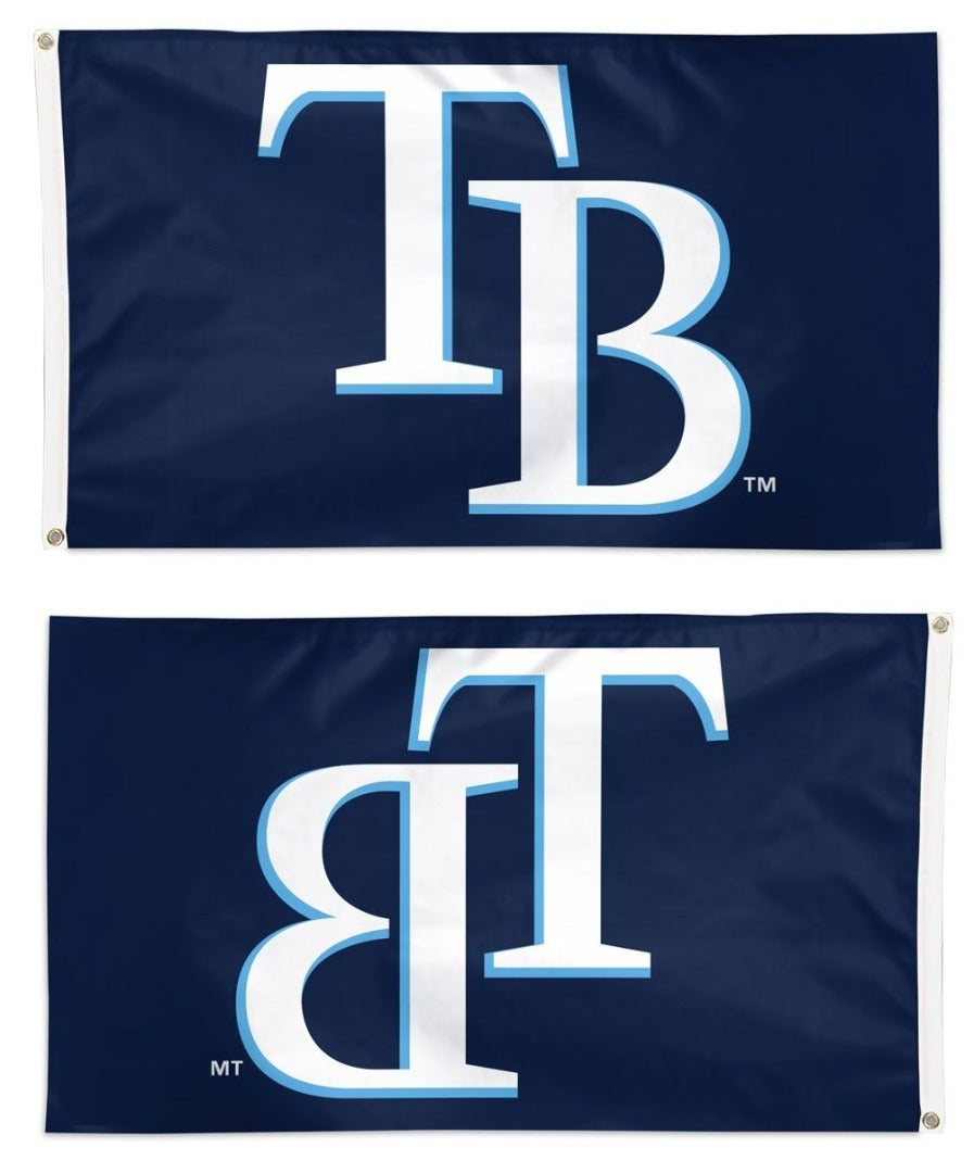 Tampa Bay Flag 3x5 TB Logo Blue heartlandflags