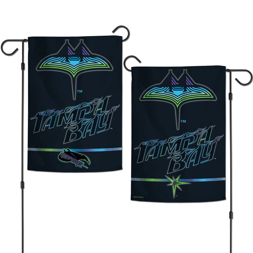 Tampa Bay Rays 2 Sided City Connect Garden Flag heartlandflags