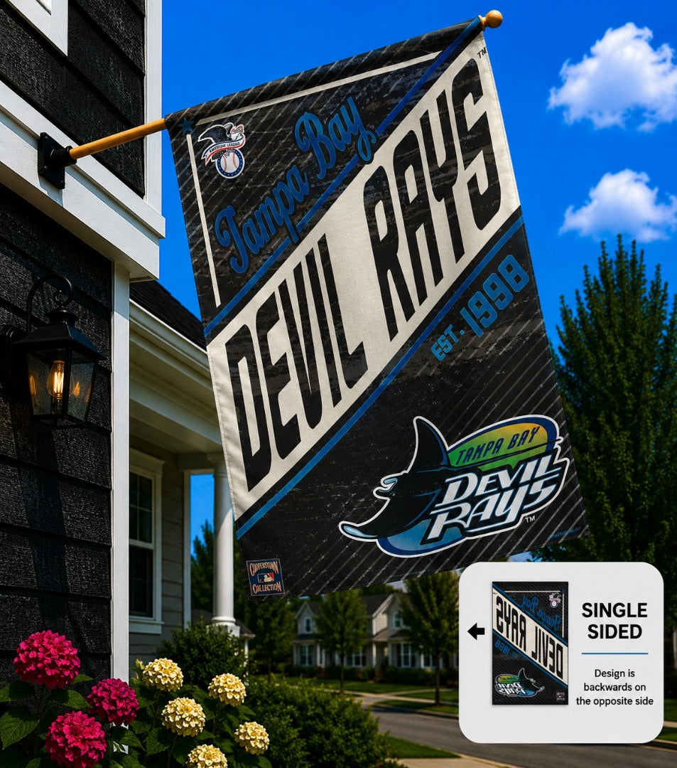 Tampa Bay Rays Flag Cooperstown Throwback House Banner heartlandflags
